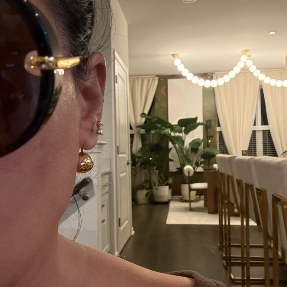 Bottega Drop Aviator Sunglasses - Picture 7 of 8